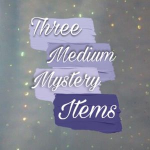 3 Medium Mystery Items (READ BIO)
